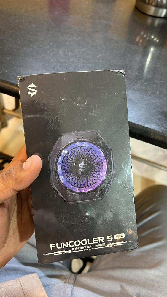 Black Shark Magnetic Cooler Fan for Phone and iPad - Customer Photo From Likhith Venugopal