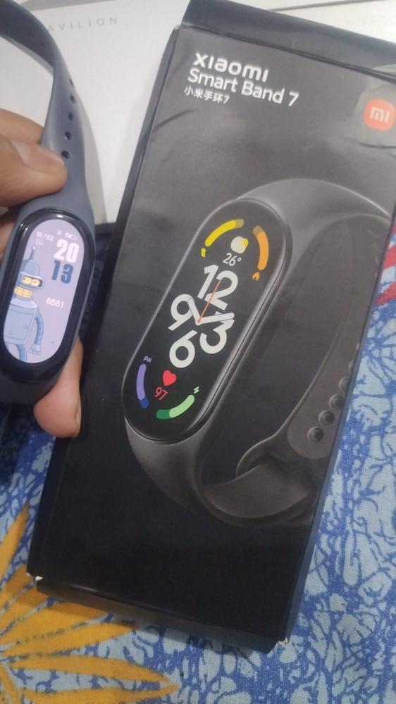 Xiaomi Mi Band 7 Fitness Band with SpO2 Sensor | 1.62-inch AMOLED Display - Customer Photo From Kartikey