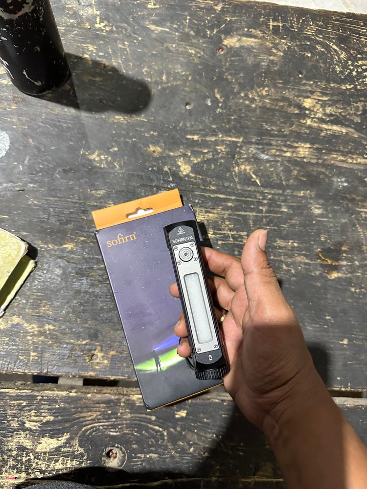 Sofirn IF23 Flashlights 4000lm Spotlight Floodlight Color 3 Types Bright Side Lamp Magnetic Tail Type C 21700 Rechargeable Torch - Customer Photo From Amshi