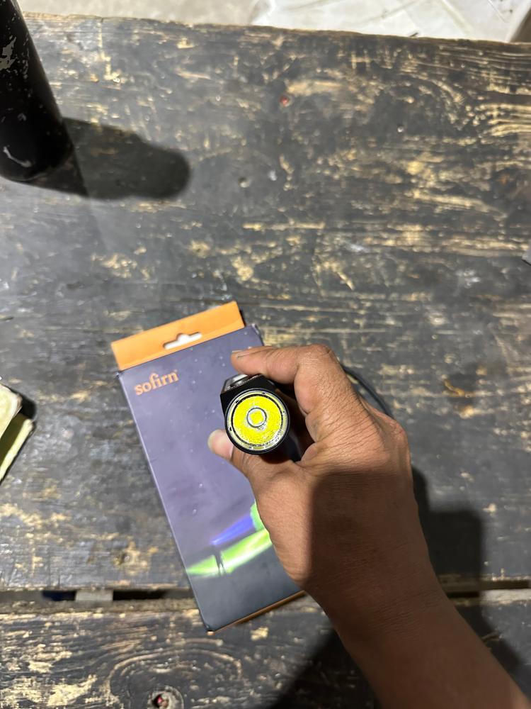 Sofirn IF23 Flashlights 4000lm Spotlight Floodlight Color 3 Types Bright Side Lamp Magnetic Tail Type C 21700 Rechargeable Torch - Customer Photo From Amshi