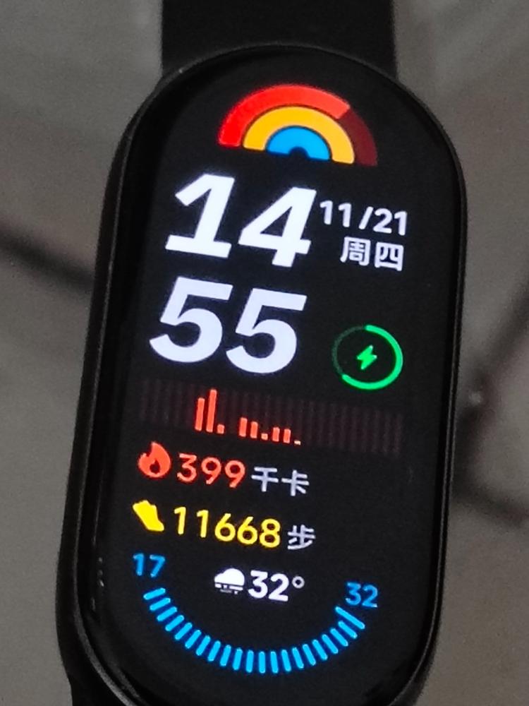 Xiaomi Mi Band 9 Fitness Tracker With Heart Rate Monitoring | Sleep Tracking | 21 Days Battery Life HyperOS - Customer Photo From Manoj Misra