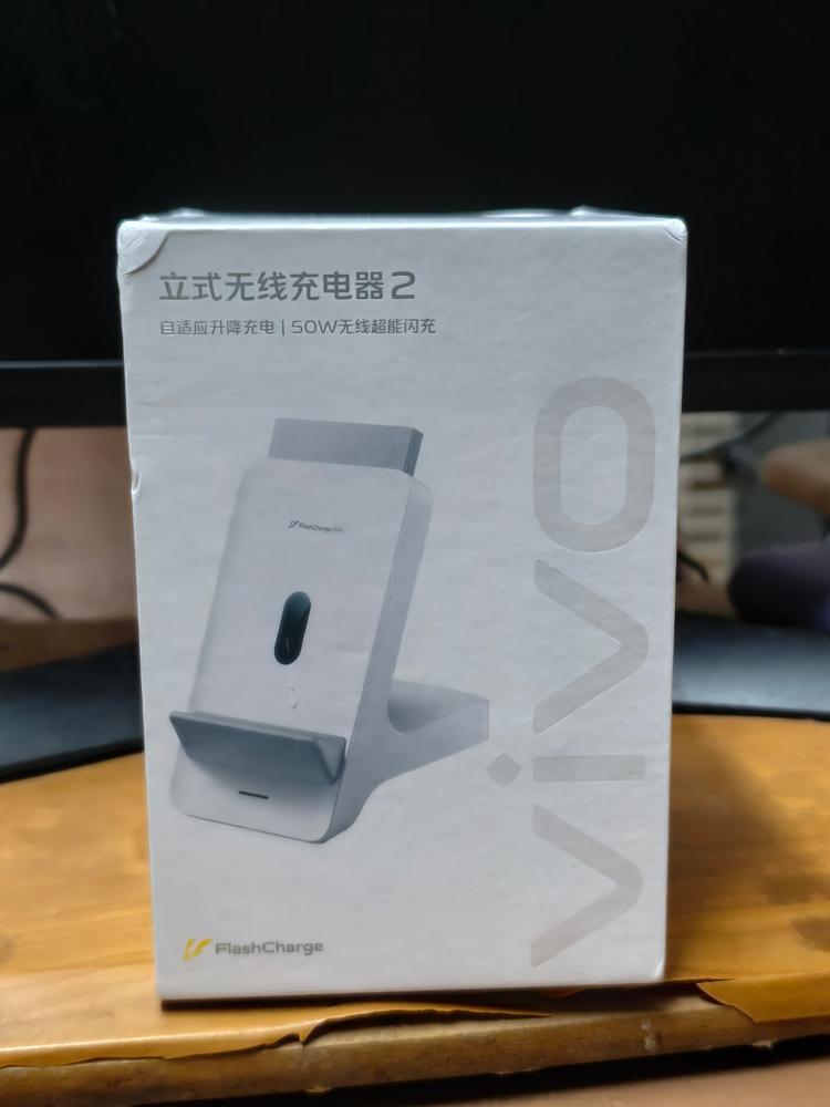 Vivo 50W Vertical Wireless Flash Charger White - Customer Photo From Kanishk Baunthiyal
