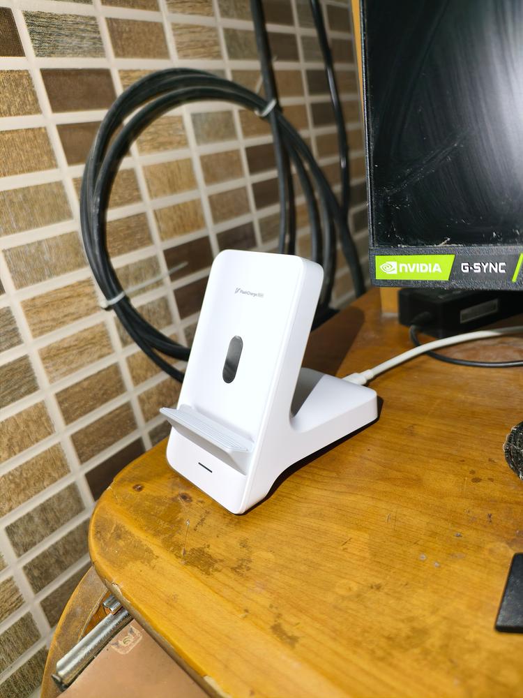 Vivo 50W Vertical Wireless Flash Charger White - Customer Photo From Kanishk Baunthiyal