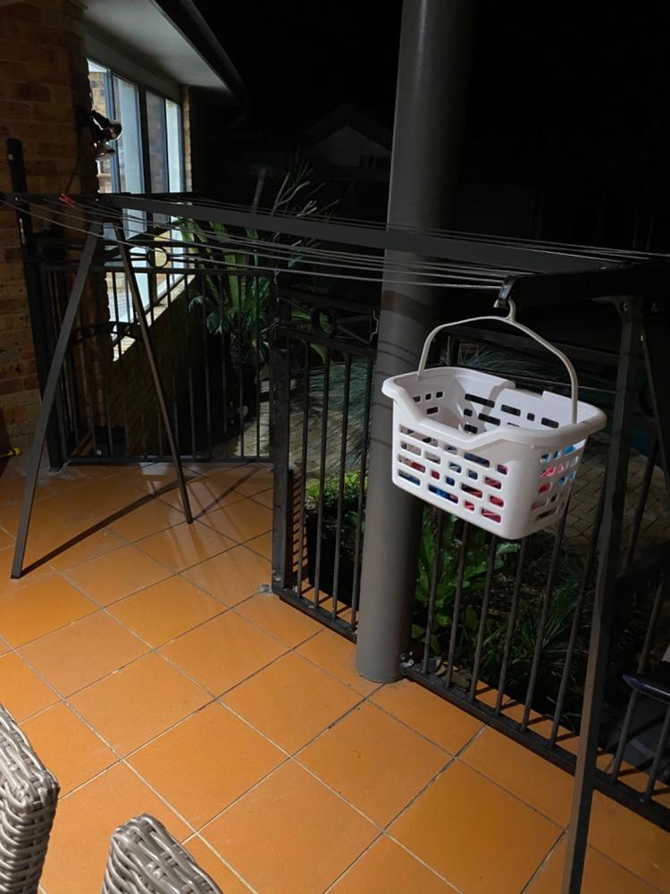 Hills Portable 170 Clothesline - Customer Photo From Sarah Hinde