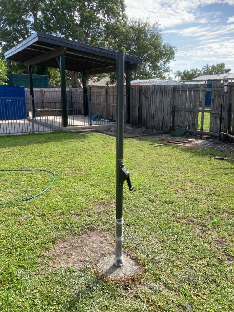 Austral Foldaway 45 Rotary Clothesline - Customer Photo From Adrian Loriaux
