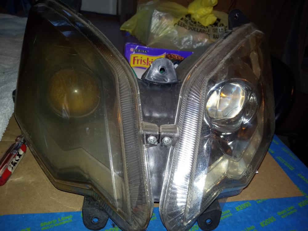 Headlight for Tao Tao Thunder 50, Blade 50 Scooter - Version 830 - Customer Photo From Jackie Davis