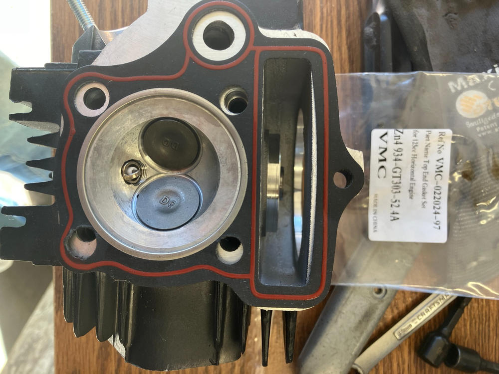 Top End Gasket Set - 110cc Horizontal Engine - Customer Photo From Michael Dorus