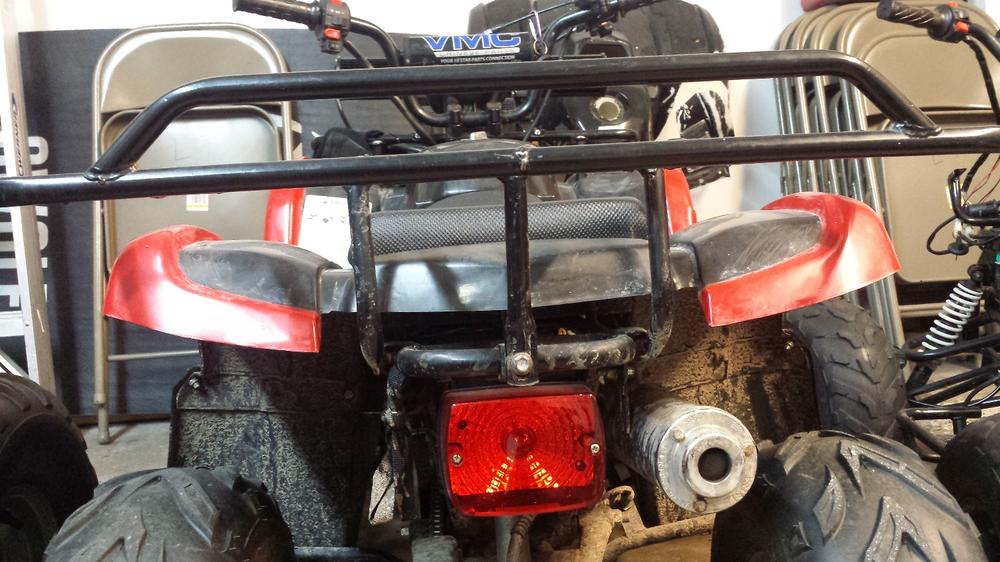 Chinese ATV Tail Light - Version 62 - for 110cc-250cc - Customer Photo From Albert T.