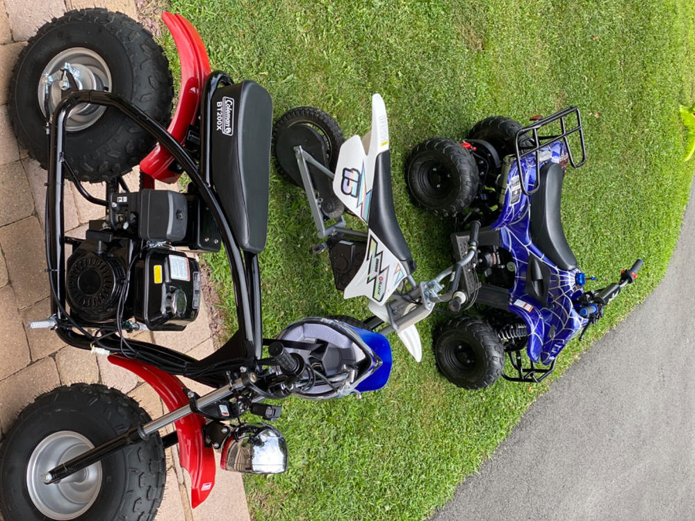 16x8-7 ATV / Go-Kart Tire Rim Wheel Assembly -  3 Bolt - Left Front or Rear - Customer Photo From Eric Butnik