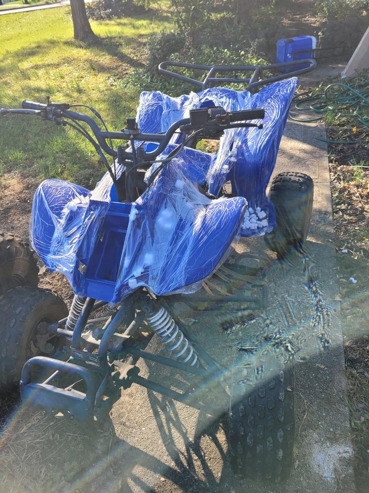 Chinese ATV Front Rear Fender Set for VX 6 piece Blue – VMC