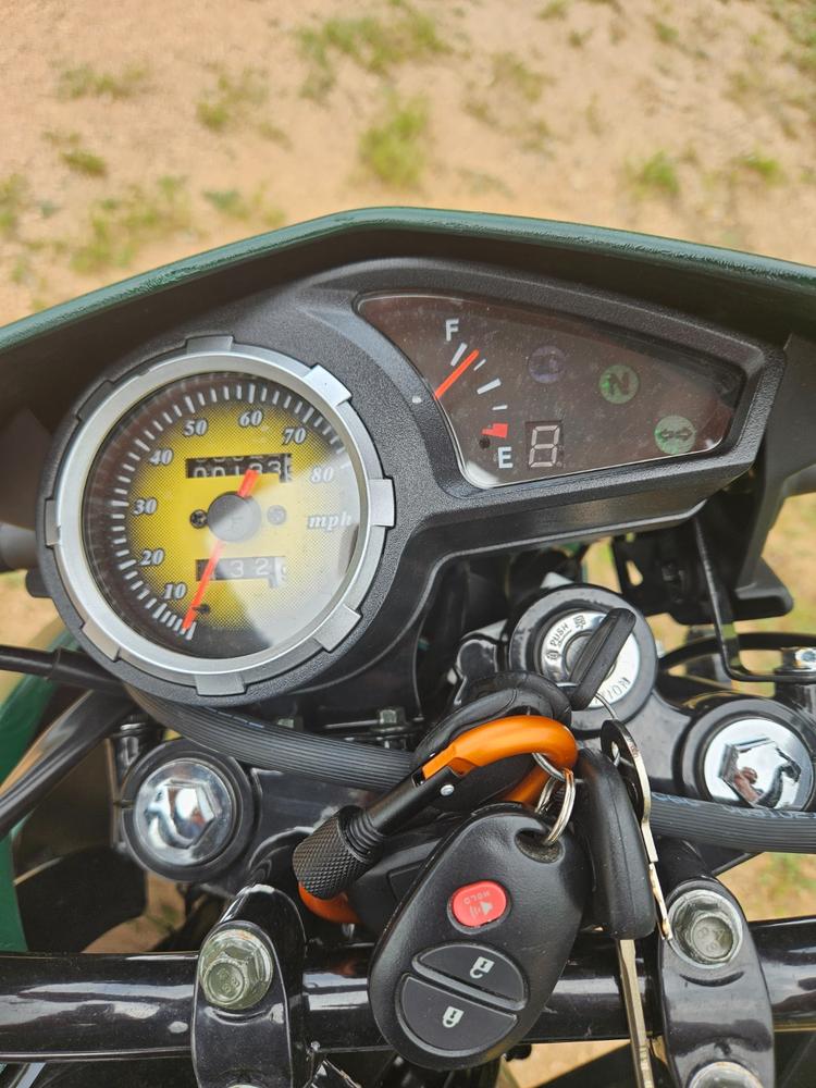 Instrument Cluster / Speedometer for Tao Tao TBR7 Dirt Bike - Customer Photo From Cody Williams