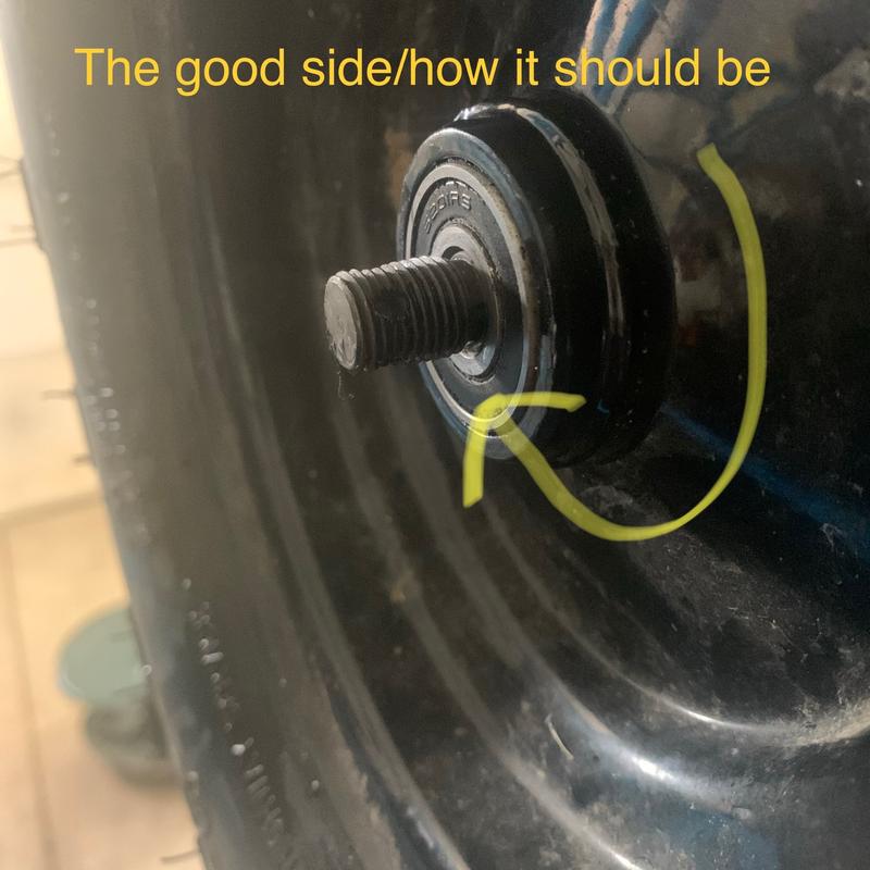 Spindle / Steering Knuckle LEFT UPGRADED Ball Joint Assy for