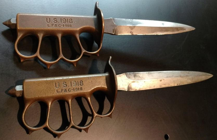 Handmade US 1918 Trench Knife Replica