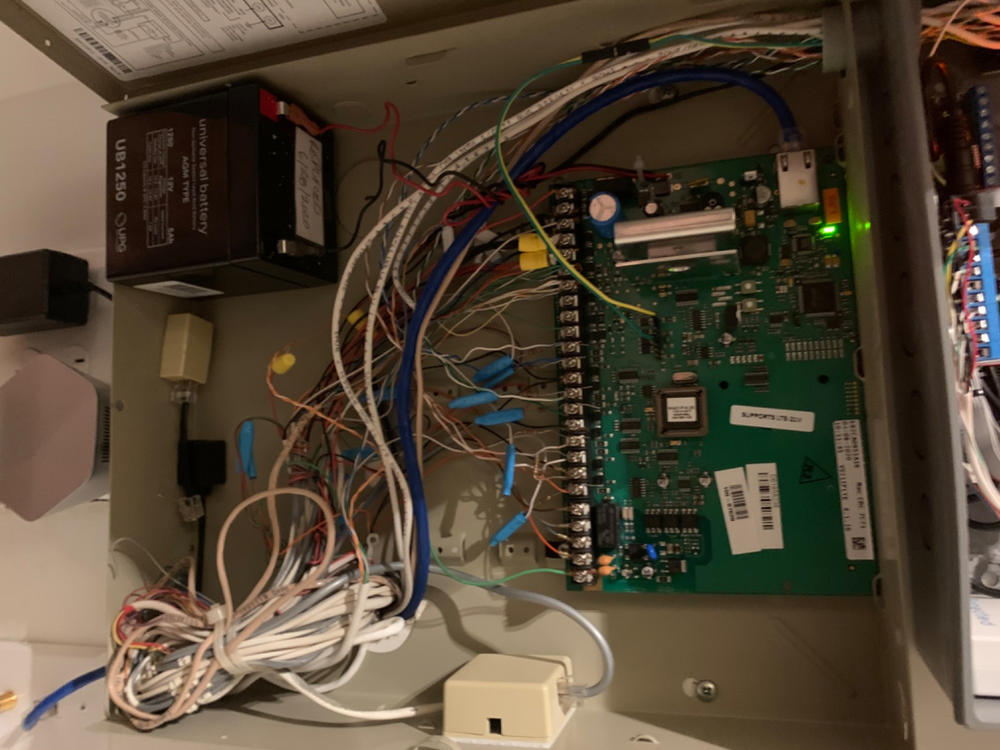Konnected Alarm Panel Interface Kit - Customer Photo From Dennis Andrucyk