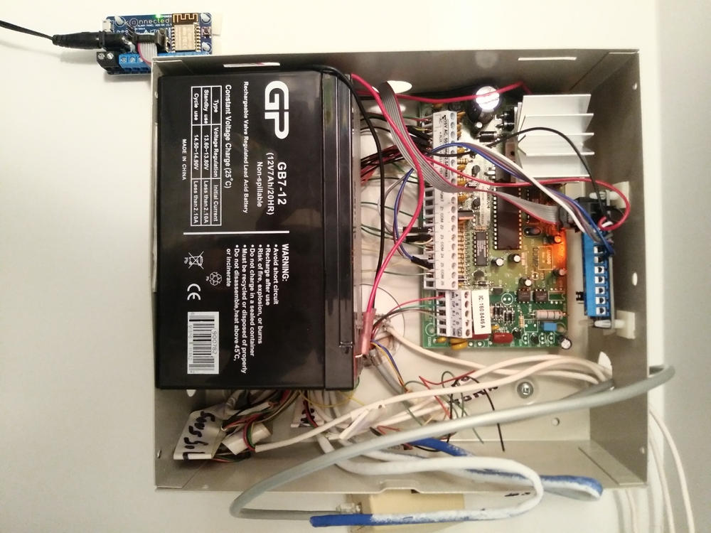 Konnected Alarm Panel Interface Kit - Customer Photo From Tarek M.