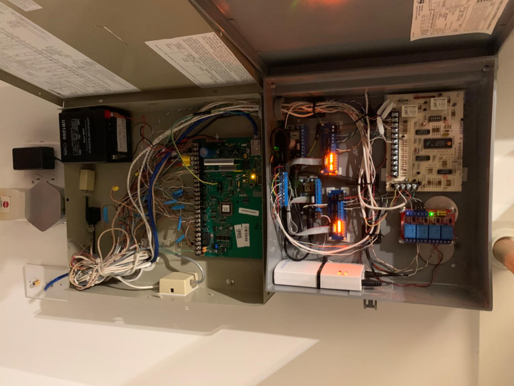 Konnected Alarm Panel Interface Kit - Customer Photo From Dennis Andrucyk