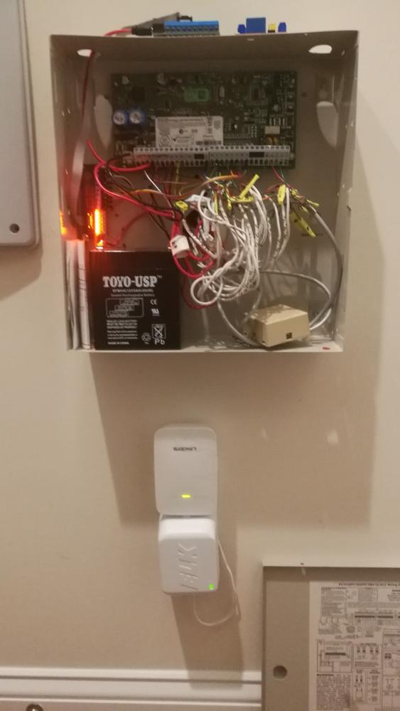 Konnected Alarm Panel Interface Kit - Customer Photo From Scott Henry