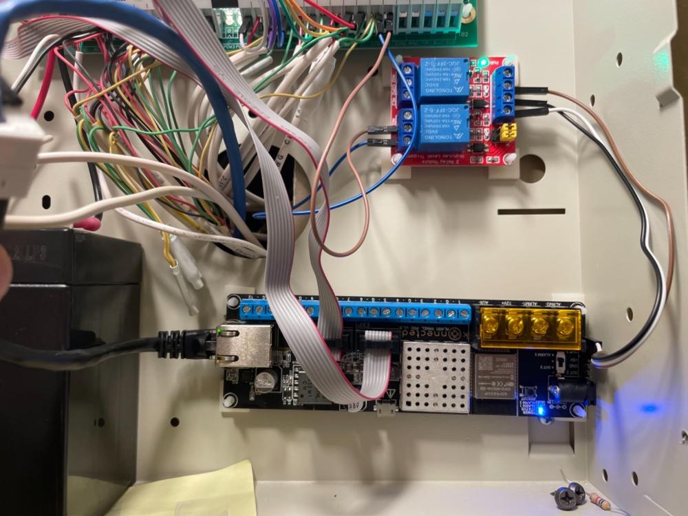 Konnected Alarm Panel Pro 12-Zone Interface Kit - Customer Photo From rico saiz