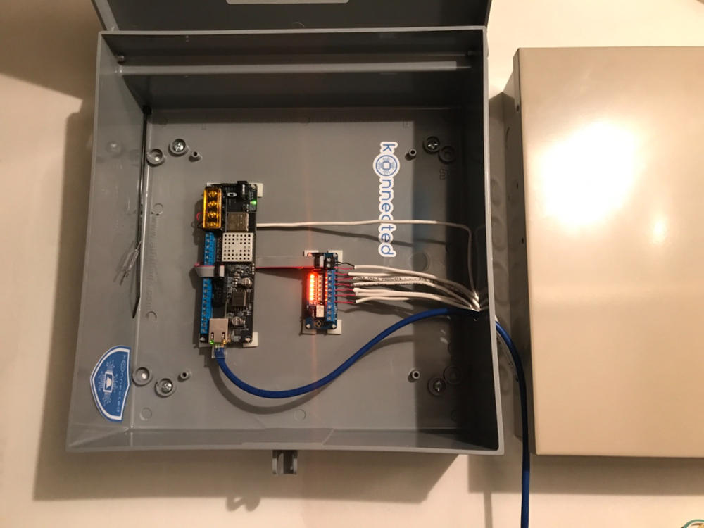 Konnected Alarm Panel Pro 12-Zone Interface Kit - Customer Photo From Tom S.