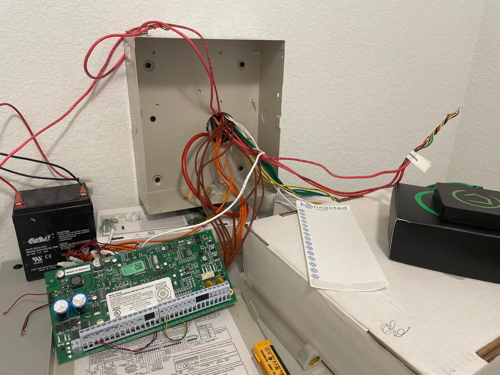 Konnected Alarm Panel Pro 12-Zone Conversion Kit - Customer Photo From Julio Giraldo