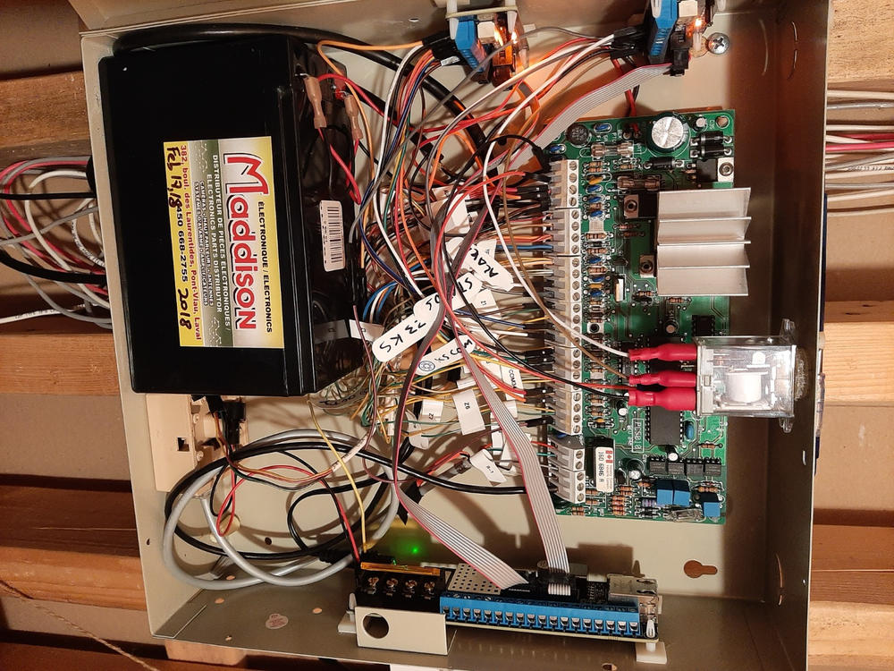 Konnected Alarm Panel Pro 12-Zone Conversion Kit - Customer Photo From Angelo Cuffaro