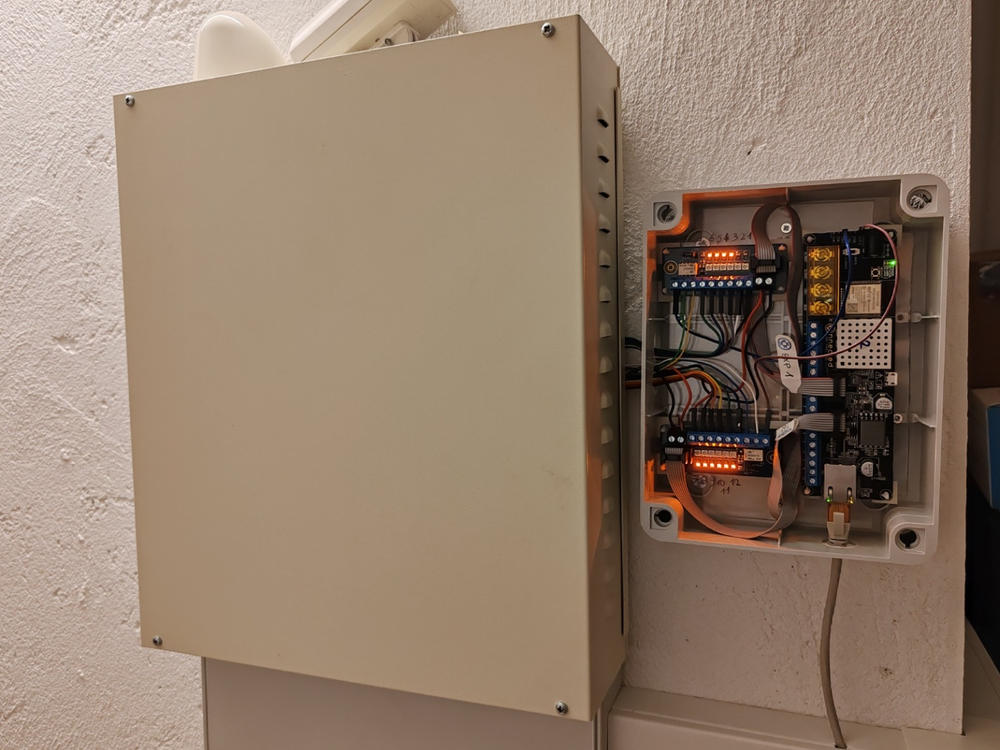 Konnected Alarm Panel Pro 12-Zone Interface Kit - Customer Photo From Alberto Ballarin