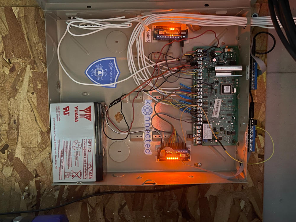 Konnected Alarm Panel Interface Kit - Customer Photo From Daniel Partl