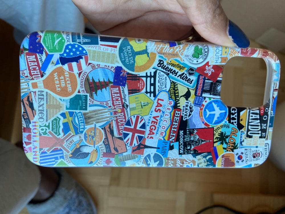 Travel Stickers Phone Case - Customer Photo From Mallory 