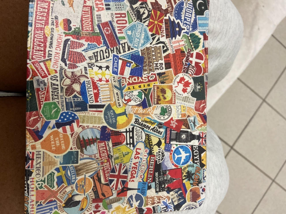 Travel Stickers Passport Holder - Customer Photo From Mallory L Proverbs-Cavill-Mayweather 