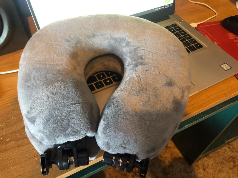 Foldable Travel Pillow - Customer Photo From Sean F.