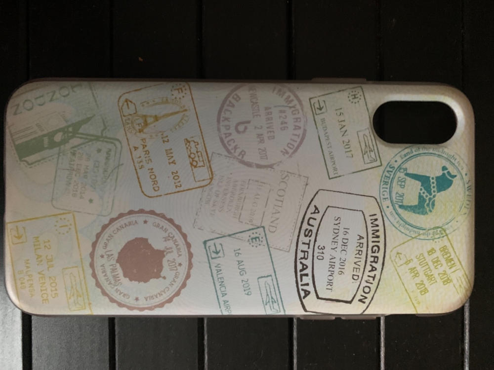 Custom Passport Stamp Phone Case - Customer Photo From Anonymous