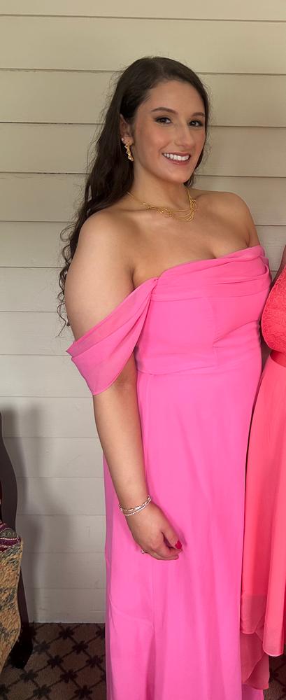 Mira Convertible Dress - Bon Bon Pink - Customer Photo From Nadine