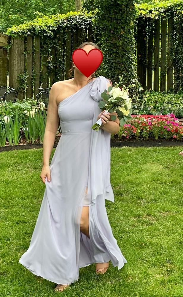 Melissa Chiffon Dress - Black - Customer Photo From Ashlie