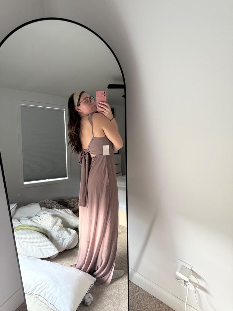 Doris Chiffon Dress - Toffee - Customer Photo From Taylor Burke