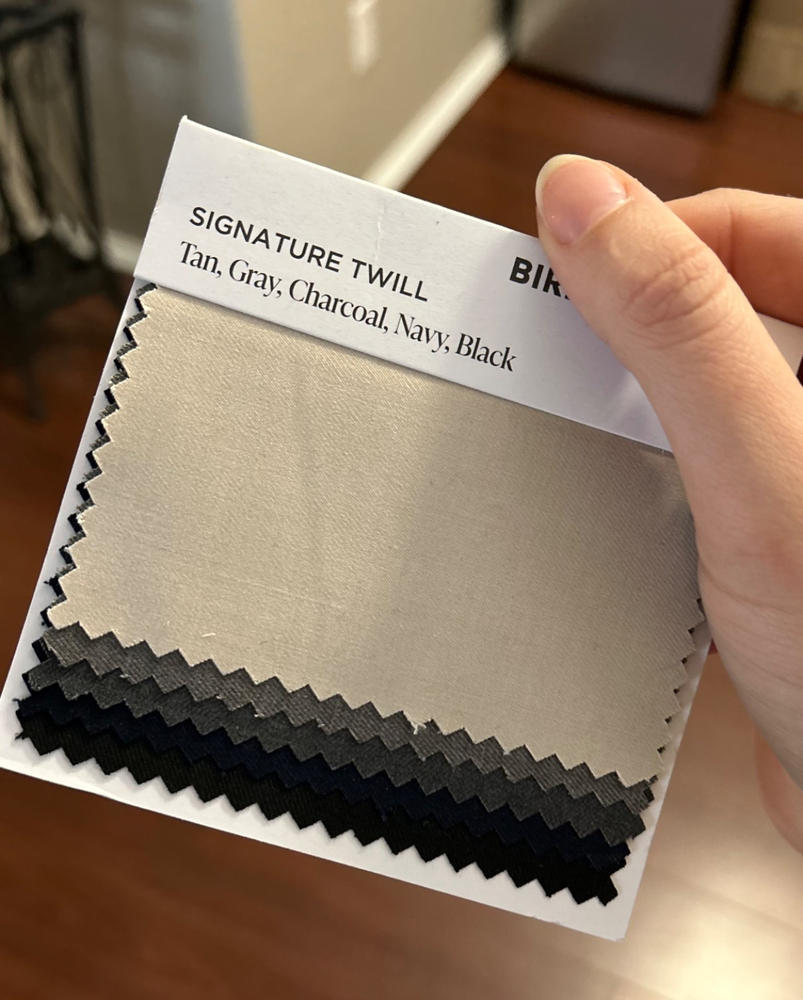 Suits Swatch Book - Customer Photo From Taylor Williams