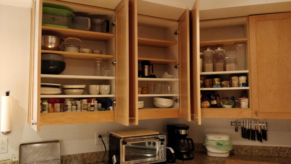 Replacement Kitchen Cabinet Shelving - Customer Photo From Deborah Barr
