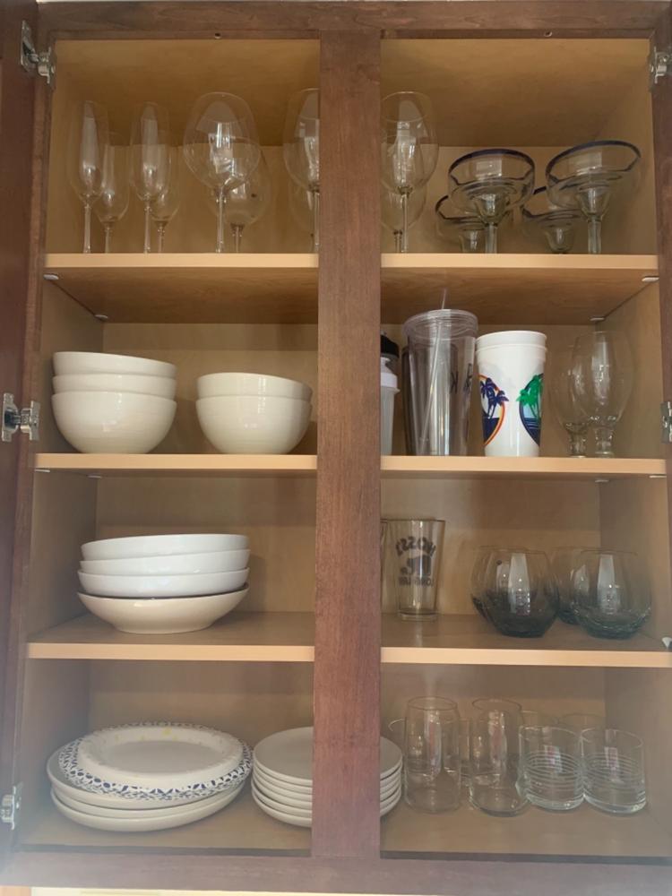 Replacement Kitchen Cabinet Shelving - Customer Photo From ROB GAIGE
