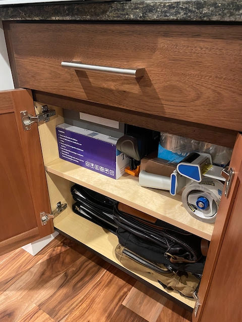 Replacement Kitchen Cabinet Shelving - Customer Photo From Salim Nice