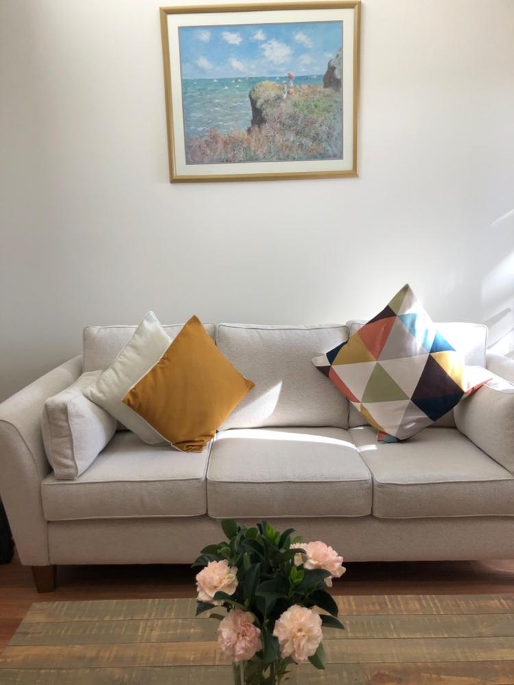 Alfama Impressions Cushion Cover - 55cm x 55cm - Customer Photo From Tina Twigg