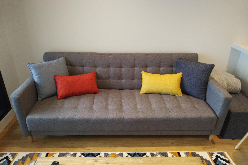 Arlington Burnt Orange Cushion Cover – 30cm x 50cm - Customer Photo From Zac Williams