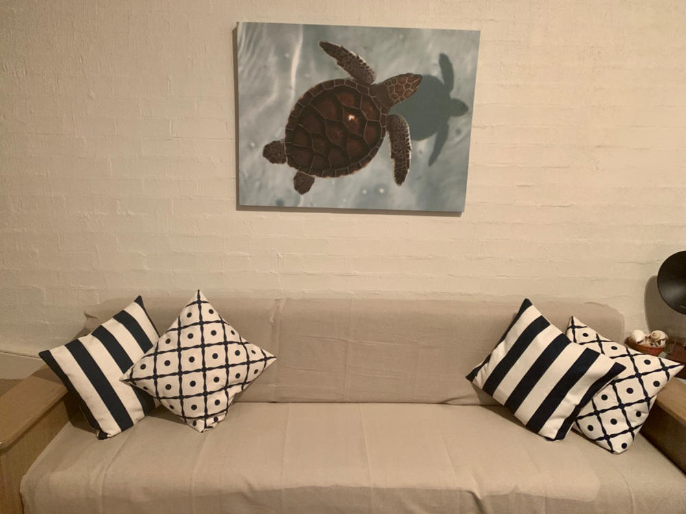 Hamptons Stripe 4 Cushion Cover Collection - Customer Photo From Kellie Lewis