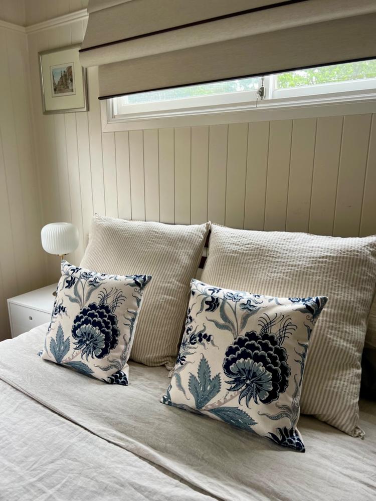 Hamptons Botanical Cushion Cover - Customer Photo From Kirsty Hopkins