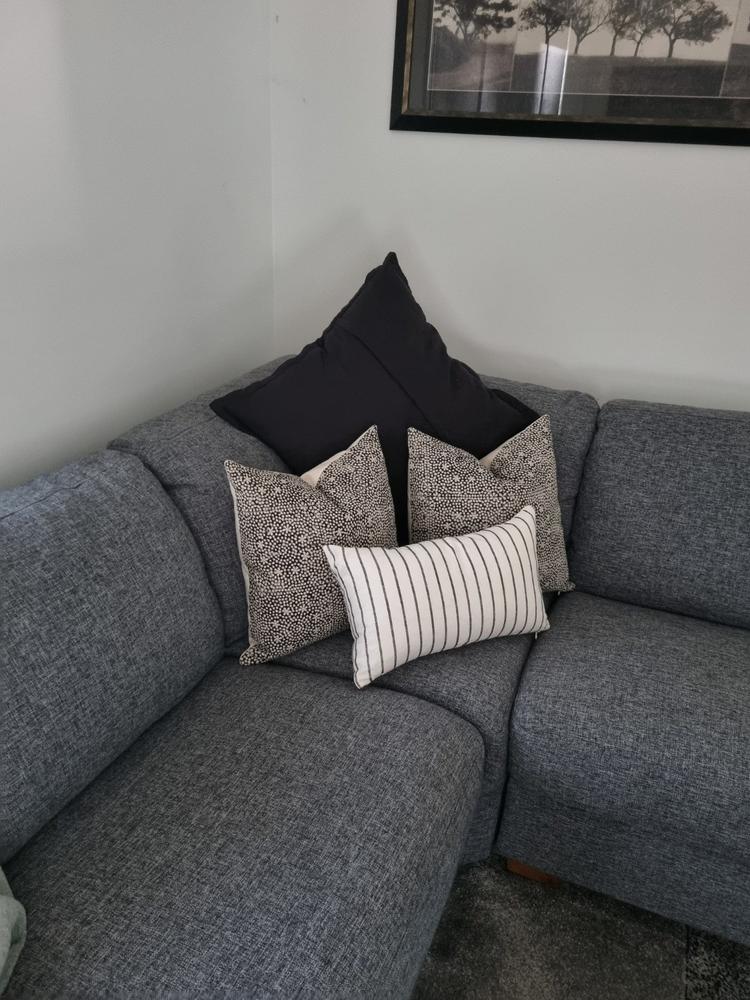 Hali Designer Cushion Cover - 45x45 - Customer Photo From Julie Stocks