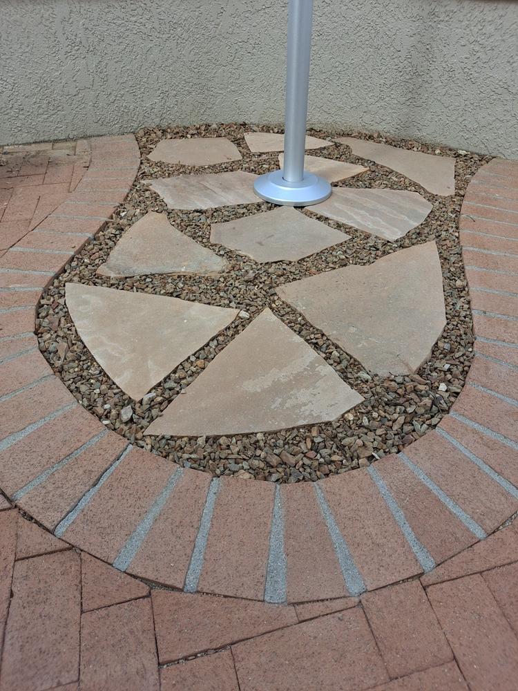 Heavy Duty Telescoping Pole Flash Collar - Customer Photo From Wally Bowman