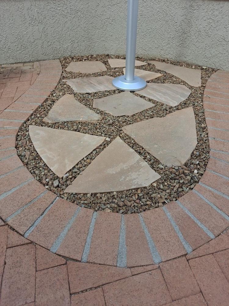 Heavy Duty Telescoping Pole Flash Collar - Customer Photo From Wally Bowman