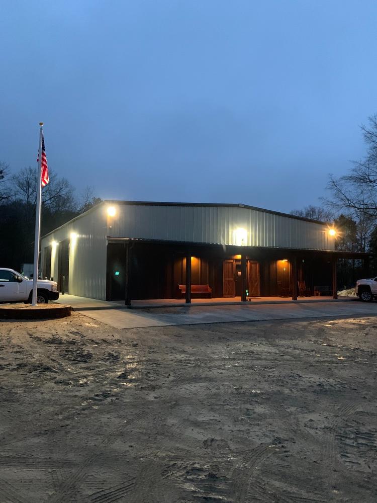 25ft Tapered Aluminum Flagpole - External Halyard - Customer Photo From Randall Adams