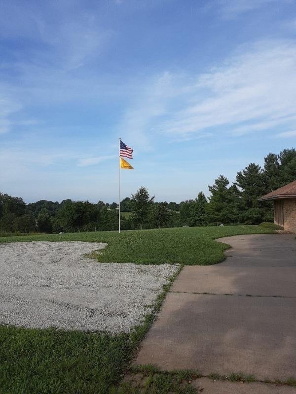 Aluminum Gold Eagle - Customer Photo From Michael Bradley