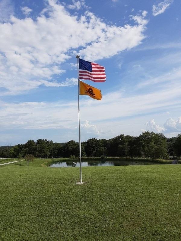 Aluminum Gold Eagle - Customer Photo From Michael Bradley