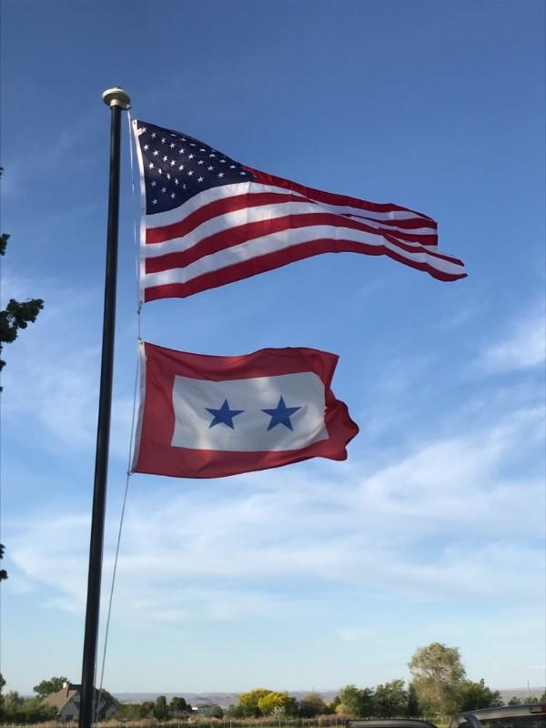 Nylon American Flag - Customer Photo From Steve & Linda Shaw