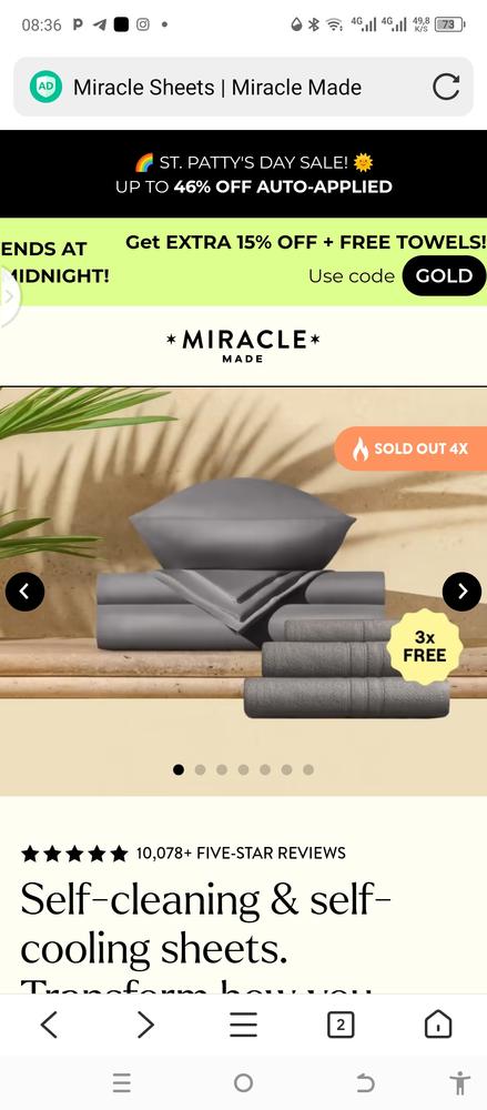 Aloft Miracle Brand Bed Sheets-Product Review By Voicendo